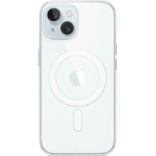 Apple MT203ZM/A Clear Case avec MagSafe for iPhone 15 Transparent